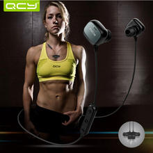 100% Original QCY QY12 Wireless Sport Headphones Bluetooth 4.1 HD Stereo Earphone Headset With Microphone for iPhone and Android