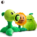 Kids Plush Toys Plants vs Zombies Pea Shooter Sunflower Squash Plush Toy Doll Soft Plush Toy