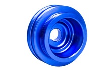 PQY STORE Lightweight Crank Pulley For Honda B16 B18 Engine Civic Accord Blue