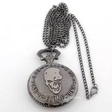Vintage Antique Long Chain Bracelet Quartz Death Note Pocket Watch Free Shipping Christmas gift P185