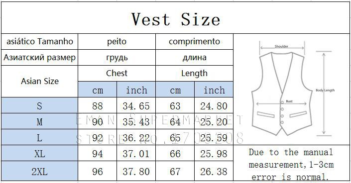 vest size