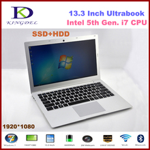 New arrived 13.3 inch i7 5500u mini laptop with 8G RAM+256G SSD, 1920*1080,Metal Cover,WIFI,Bluetooth