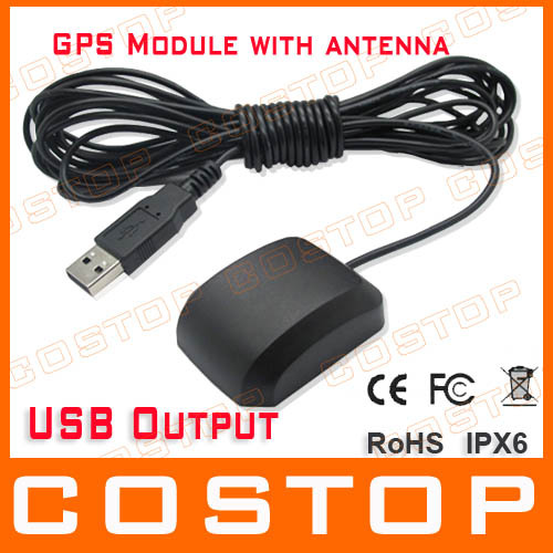 Hot Wholesale GPS engine board Module with Antenna USB interface G Mouse LUY VK 162 Replace