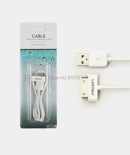 Original Pisen 3FT 30 Pin Sync Data Charger Cable Cord Lead for iPhone 3G 3GS 4 4S iPod Touch 4 iPad 2 3 Support IOS 6 7 7.1