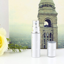 2015 New Portable Travel Perfume Atomizer Refillable Spray Bottle Red Silver Purple Black Color