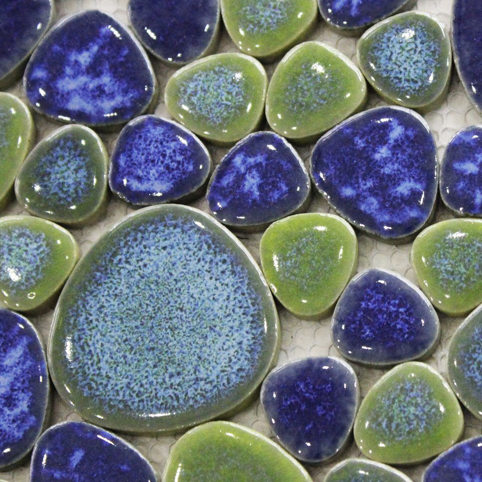 Online kaufen groÃhandel green wall tile mosaic aus china green ...
