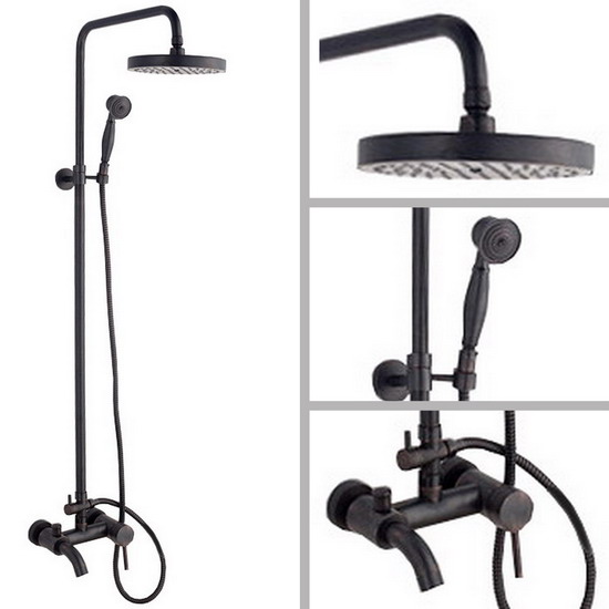 black bathroom faucet set aliexpress buy black rubbed brass wall mounted bathroom shower faucet set bathtub black bathroom faucet set aliexpress buy black rubbed brass wall mounted bathroom shower faucet set bathtub