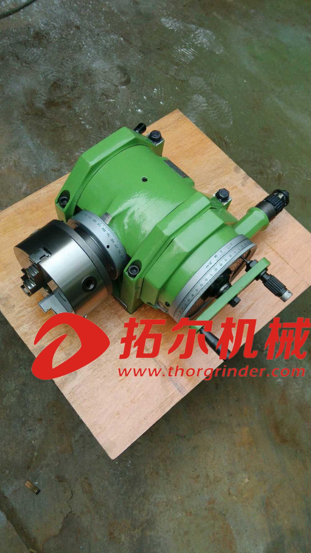 F11250A universal head milling machine dividing head indexing rotary