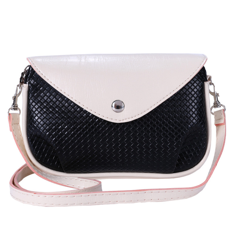 2016 New Women Popular Fashion font b Plaid b font Series Crossbody Bag High Quality PU