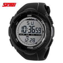Men Digital Watch Sports Military Watches 2015 SKMEI Brand Relogios Masculinos LED Dive Swim Dress Fashion Outdoor Wristwatches