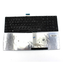 New UK Keyboard For Toshiba Satellite S55 S55D S55T S55-A S55t-A S55D-A S55t-s5389 S55-S5188 S55-A5295 Laptop Black (K2873-UK)