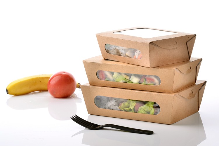 kraft paper lunch box