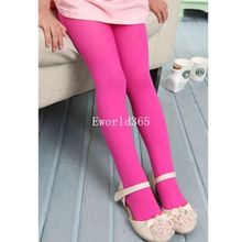 New Fashion Kids Child Girls Toddler Pantyhose Stockings Skinny Cute Velvet Leggings 11 Colors 45cm 50cm