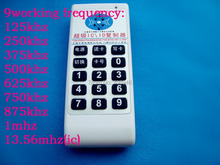 ENGLISH VOICE Handheld 125Khz 250 375 to 13 56MHZ IC ID RFID Duplicator Copier Writer 5X