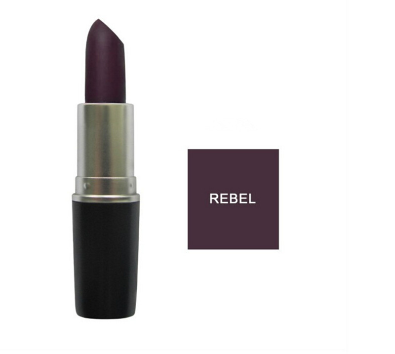 Hot sell 2016 famous brand  REBEL  lipsticks lipstick professional makeup waterproof lip stick cosmetic batom