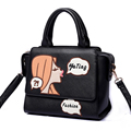 Lovely Small Bag Ladies Cute Cartoon Handbag Exquisite Embroidery Fashion Shoulder Bag Ladies Sweet Style Crossbody