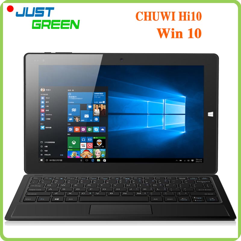 Original 10 1 1920x1200 Chuwi Hi10 Win10 Tablet PC In tel Cherry Trail Z8300 Quad Core