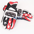 Hot Sale Knight Moto Racing Genuine Leather Gloves Driving Motorcycle Gloves Off road Sports Carbon fiber