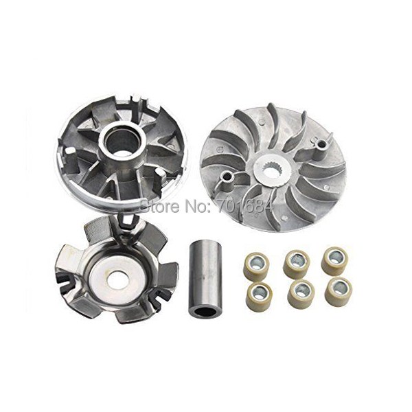 Scooter Moped ATV Go Kart Roller Fan Variator Engine For font b GY6 b font 110