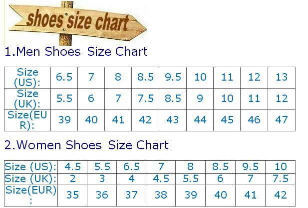shoes size
