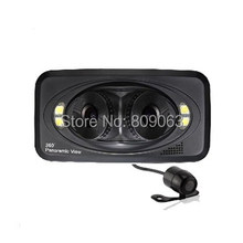 H6000 2 7 360 Degrees Panoramic View Car DVR Recorde with 720P HD Dual Lens Rear