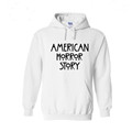 Mens Hoodies American Horror Story Logo Cotton Tops Red Off White hoodie Casual Streetwear Brand Clothing