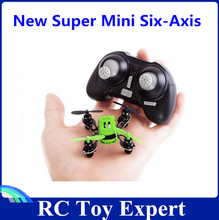 Four-Axis aircraft with a new ultra- small mini pocket light rechargeable helicopter toy model airplane