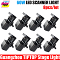 By Fedex 8pcs lot High Power 60W DMX Scanner Light Big Discount led Stage dj lights