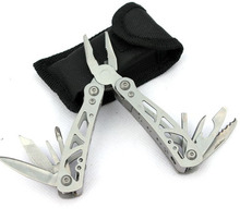 Outdoor Survival Stainless Steel Multi Tool Plier Portable Compact Multitool