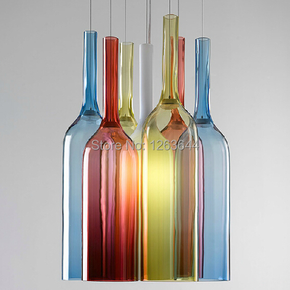 Botellas de vidrio de color azul claro compra lotes baratos de ...