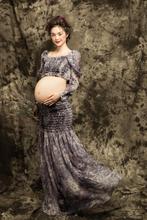 Pregnant Photography Props Photo Shoot Baby Shower Gift Elastic Maternity Dresses Pregnancy Studio Clothing Pregnant Women