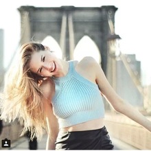 Fashion Brandy Melville Vest Summer Style Crop Top Sleeveless Short Tank Top Women Cropped Feminino Solid Sexy Crop Tops Women