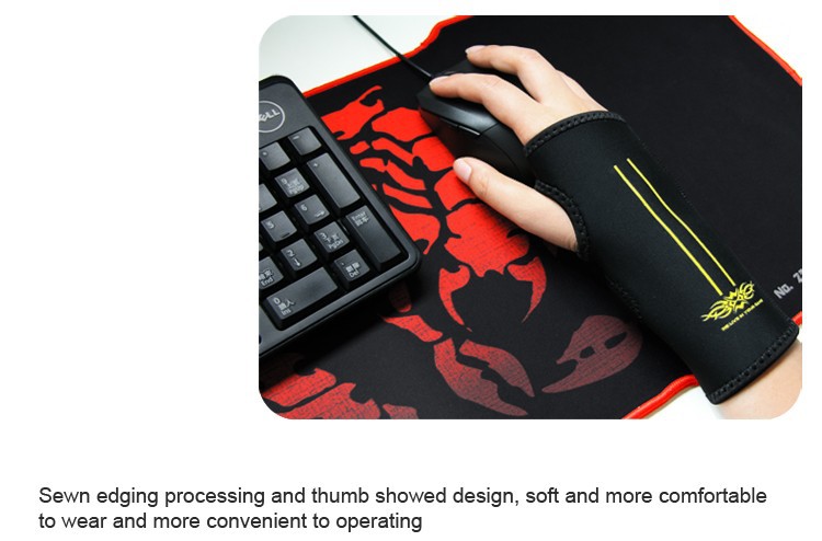 mouse pad with wrist rest