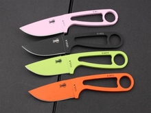 Multicolor OEM mini camping straight hunting survival knife fixed blade rescue tools 55 HRC steel handle