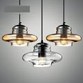 New Vintage Handmade Creative Clear Conganic Crystal Glass Led E27 Pendant Light For Dining Room Restaurant