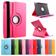 For Apple font b Ipad b font Air 1 PU Leather Smart Case Bracket Flip Stand