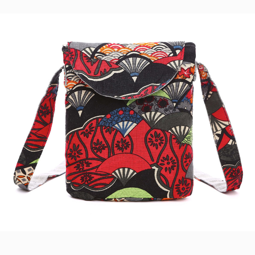 Messenger Bags Cotton Cross Body Bags Vintage Boho Hobo Hmong Ethnic ...