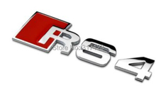 20 pieces/lot RS4 emblem badges for Audi A4 L
