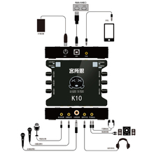 Free shipping XOX K10 USB independent sound card external sound card for Mobile notebook desktop computer