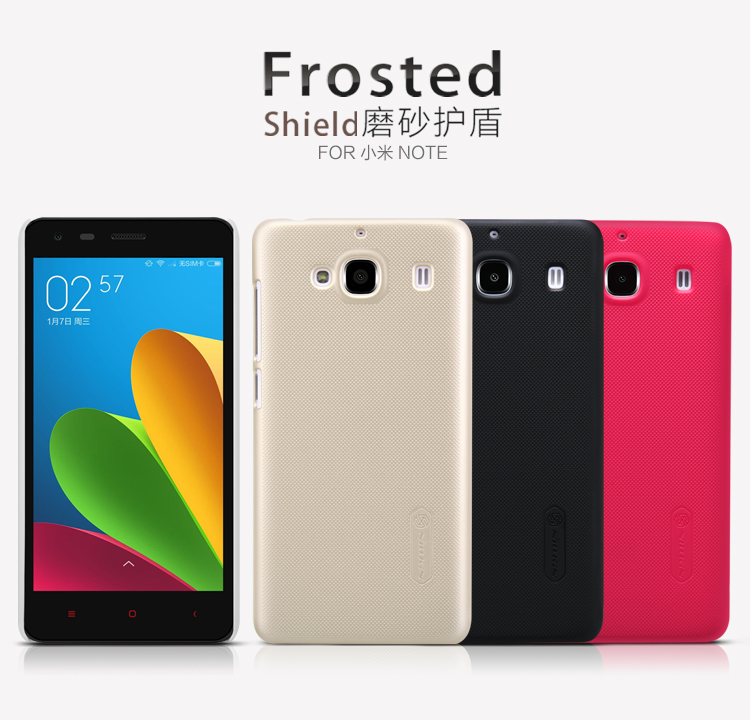 Free Shipping NILLKIN Frosted Shield Phone Armor Case Back Cover Case For Xiaomi Note Mi Note