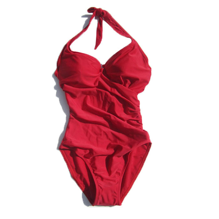 Brand Girl Sexy one piece swimsuit Triangl Plus Size Girls Push Up Swimwear women woman xl xxl Free Shipping 2015 new brand (4)
