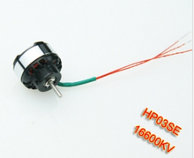 HP03SE 16600KV brushless outrunner for Nano CPX Blade helicopter