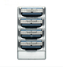 12 pcs lot Razor 3 Blades Men s Face Shaving Razor Blades Shaver For Men Sharpener
