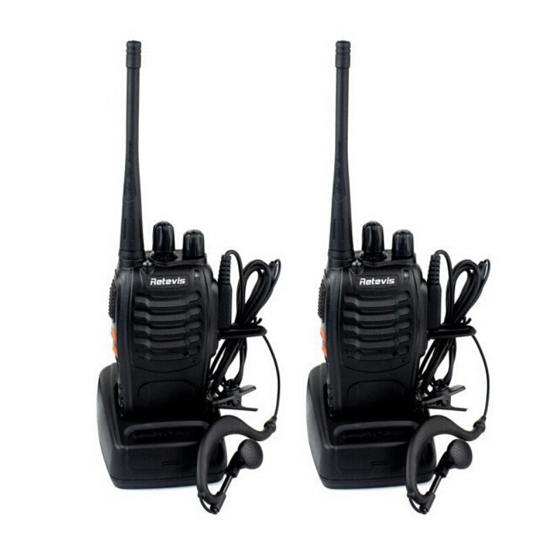 2 .   walkie talkie retevis h777 bf-888s 5  uhf400-470mhz 16ch      a9105a