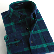 Free Shipping New 2014 Men Casual Plaid Shirt Long Sleeve Cotton Slim Fit Flannel Man Clothes Autumn