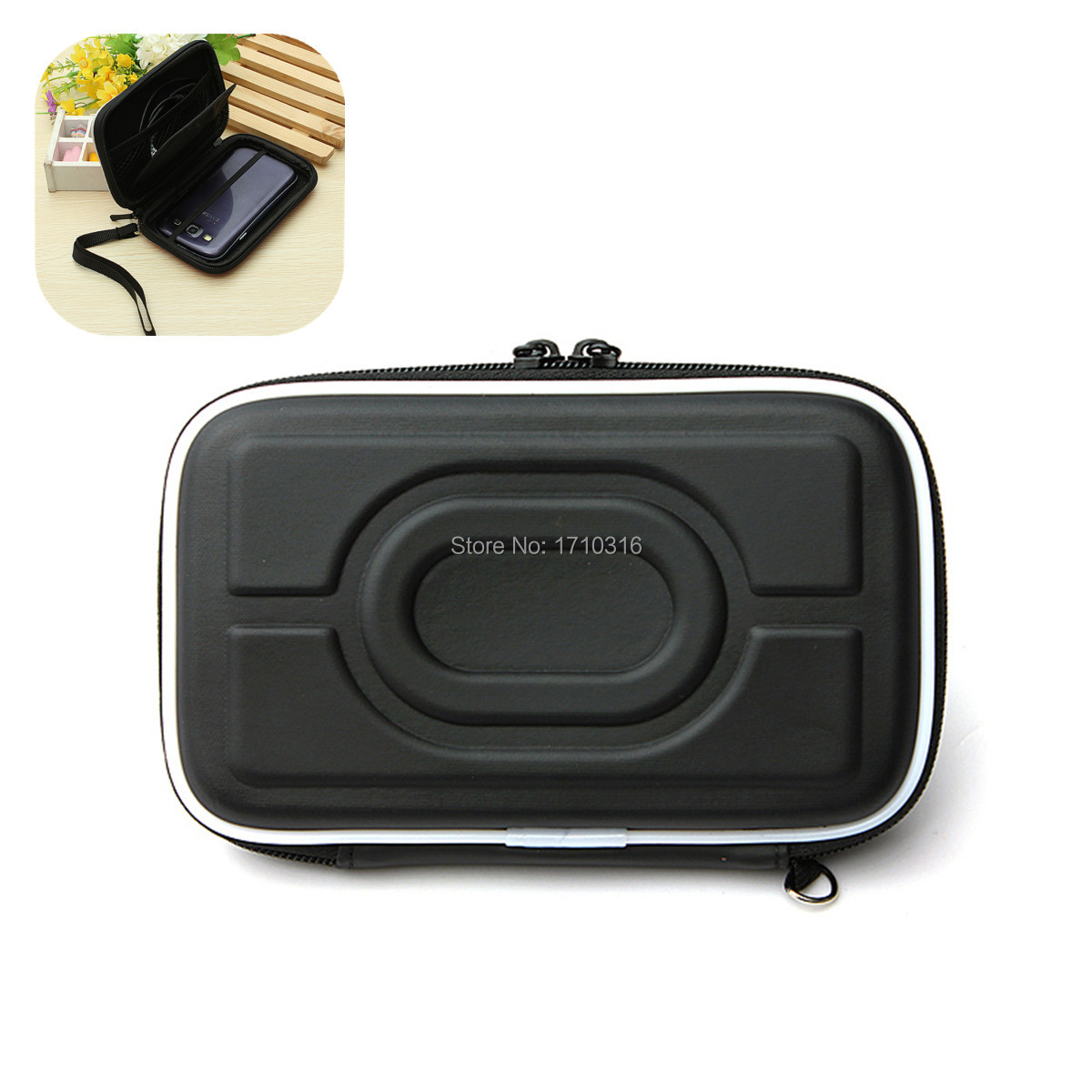 Hot Shockproof Waterproof Shockproof HDD Case Bag Cover Protector Black For 2 5 Inch Hard Disk