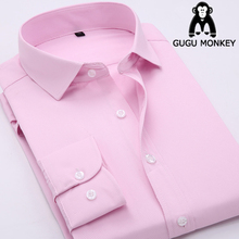 2016 New Shirts Mens Casual Dress Shirts Plaid Shirt Long Sleeve Men’s Clothing Work Wear Camisa Masculina Striped Shirt/CS801