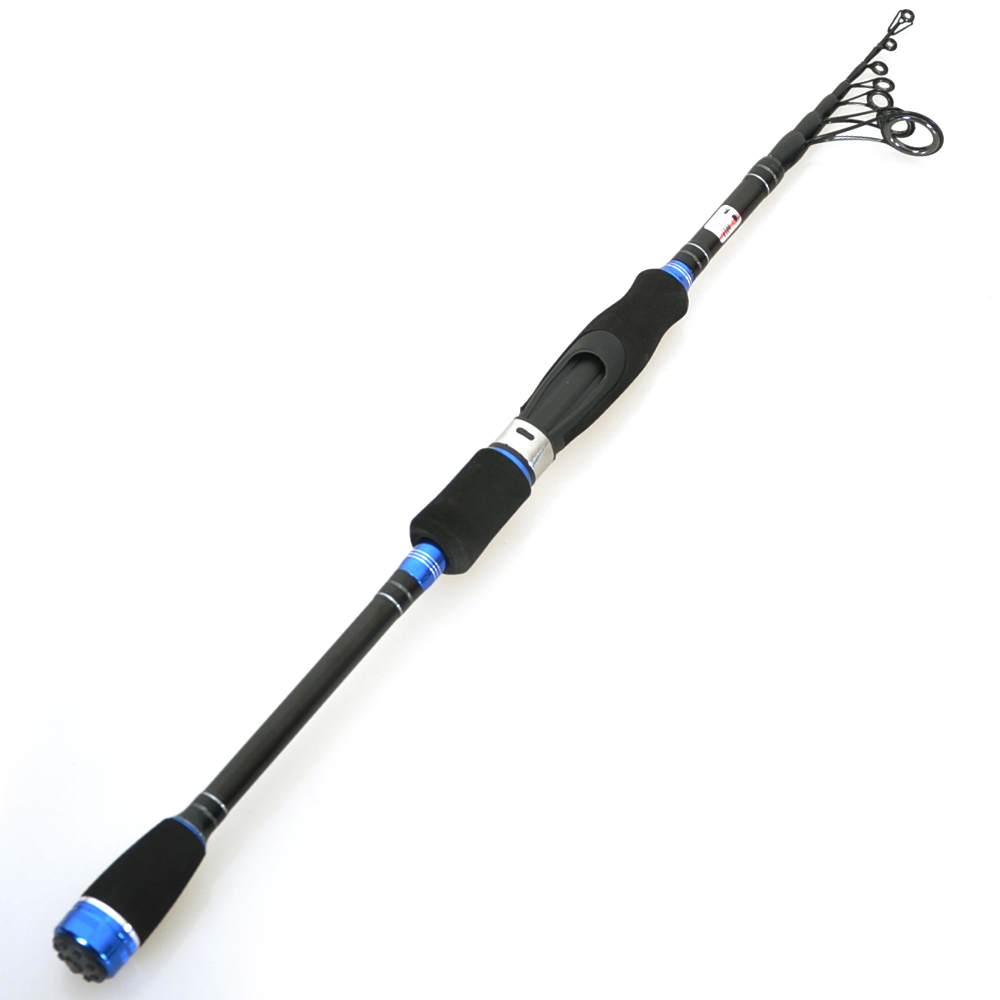 2015 New 1.8m2.1m2.4m2.7m Carbon Spinning Fishing Rod Carp Fishing Tackle Lure Rod Vara De Pesca Telescopic Fishing Rod