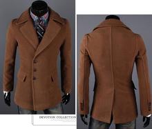 uk Style Winter Men’s Slim Stylish Trench Coat Winter Long Jacket single Breasted Slim Fit Luxury Casual Lapel Overcoat