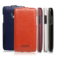 2015 new original brand IMUCA mobile phone bags cases PU flip vertical Leather Case cover for